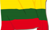Iškilmingas vėliavos pakėlimas. Projektas „Dainuoju Tau, Lietuva“